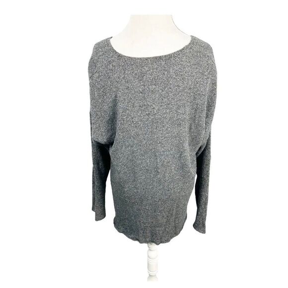 Flax Sweater S/M Oversized Lagenlook Button Cardigan Angelheart Asymmetrical - Picture 6 of 8